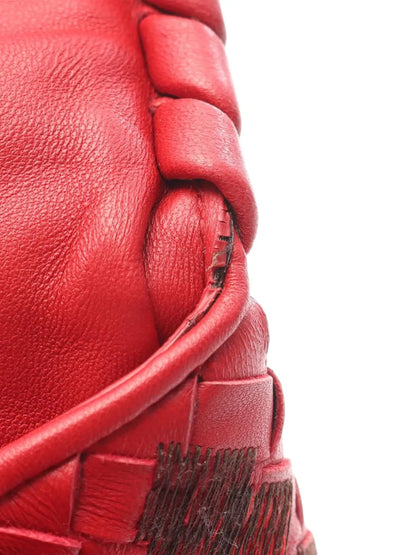 Pre-OwnedBottega Veneta Pre-Owned2012-2025 Small Nappa Intrecciato Embroidered Olimpia shoulder bag