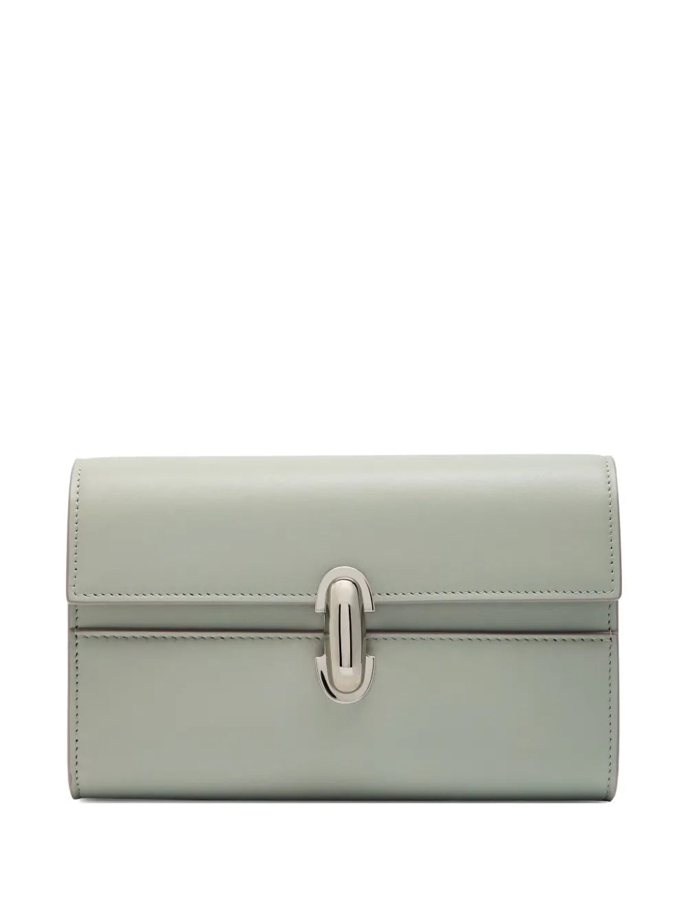Savette Symmetry smooth clutch bag