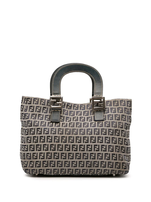 Pre-OwnedFendi Pre-Owned2000-2010 Small Zucchino Canvas Twins tote bag