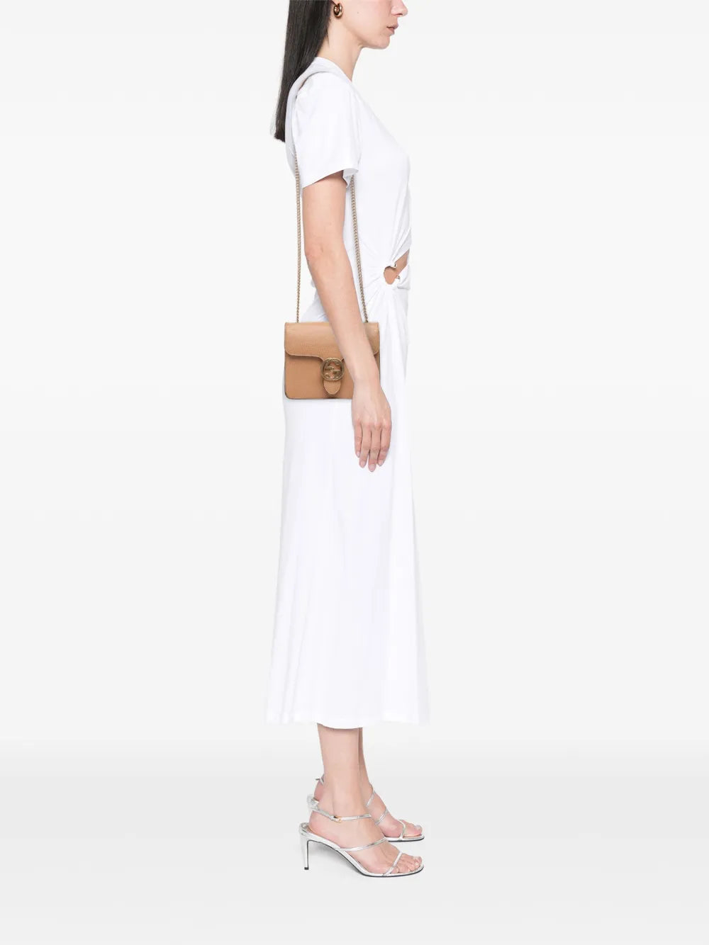 Pre-OwnedGucci Pre-Owned2016-2025 Small Dollar Calfskin Interlocking G crossbody bag