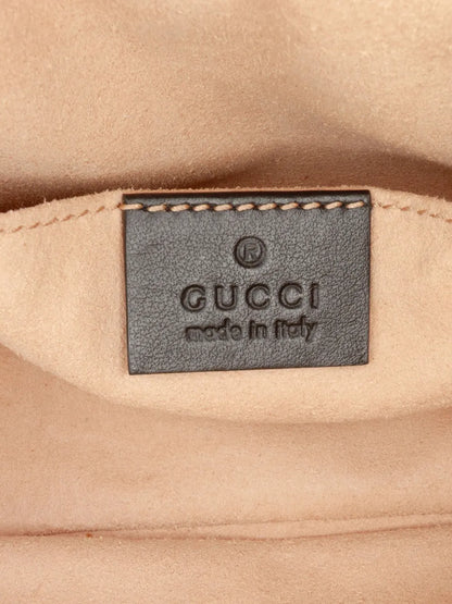 Pre-OwnedGucci Pre-Owned2016-2025 GG Marmont Matelasse Leather Animalier belt bag