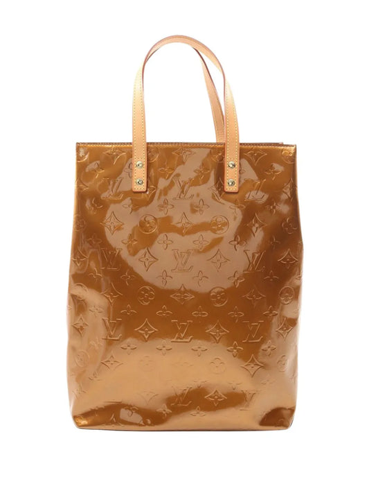 Pre-OwnedLouis Vuitton Pre-Owned2002 Monogram Vernis Reade MM tote bag