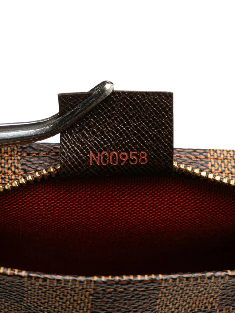 Pre-OwnedLouis Vuitton Pre-Owned1998 Damier Ebene Trousse Pochette handbag