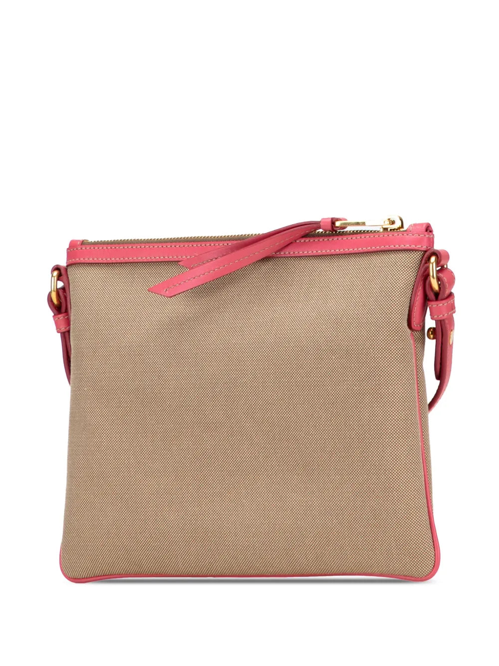 Pre-OwnedPrada Pre-Owned2013-2025 Canvas Canapa Logo Bow crossbody bag floriamart.shop