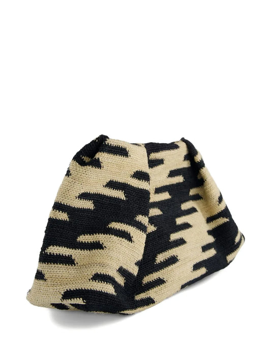 Sensi Studiosisal patterned pouch