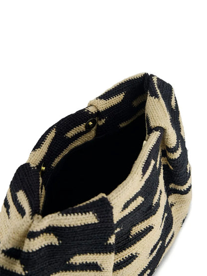 Sensi Studiosisal patterned pouch