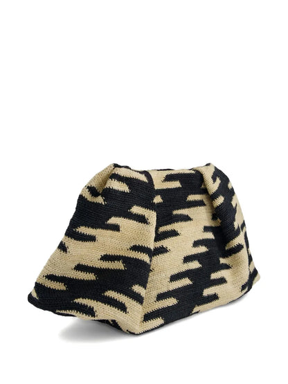 Sensi Studiosisal patterned pouch