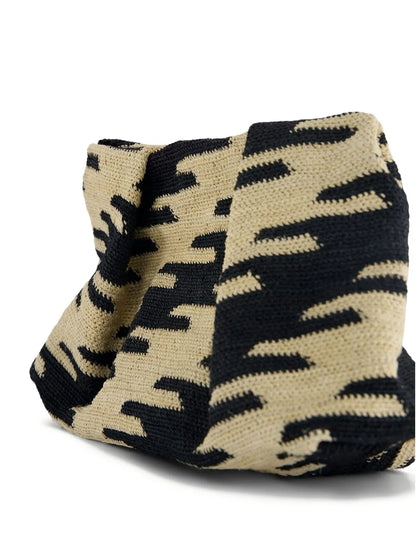 Sensi Studiosisal patterned pouch
