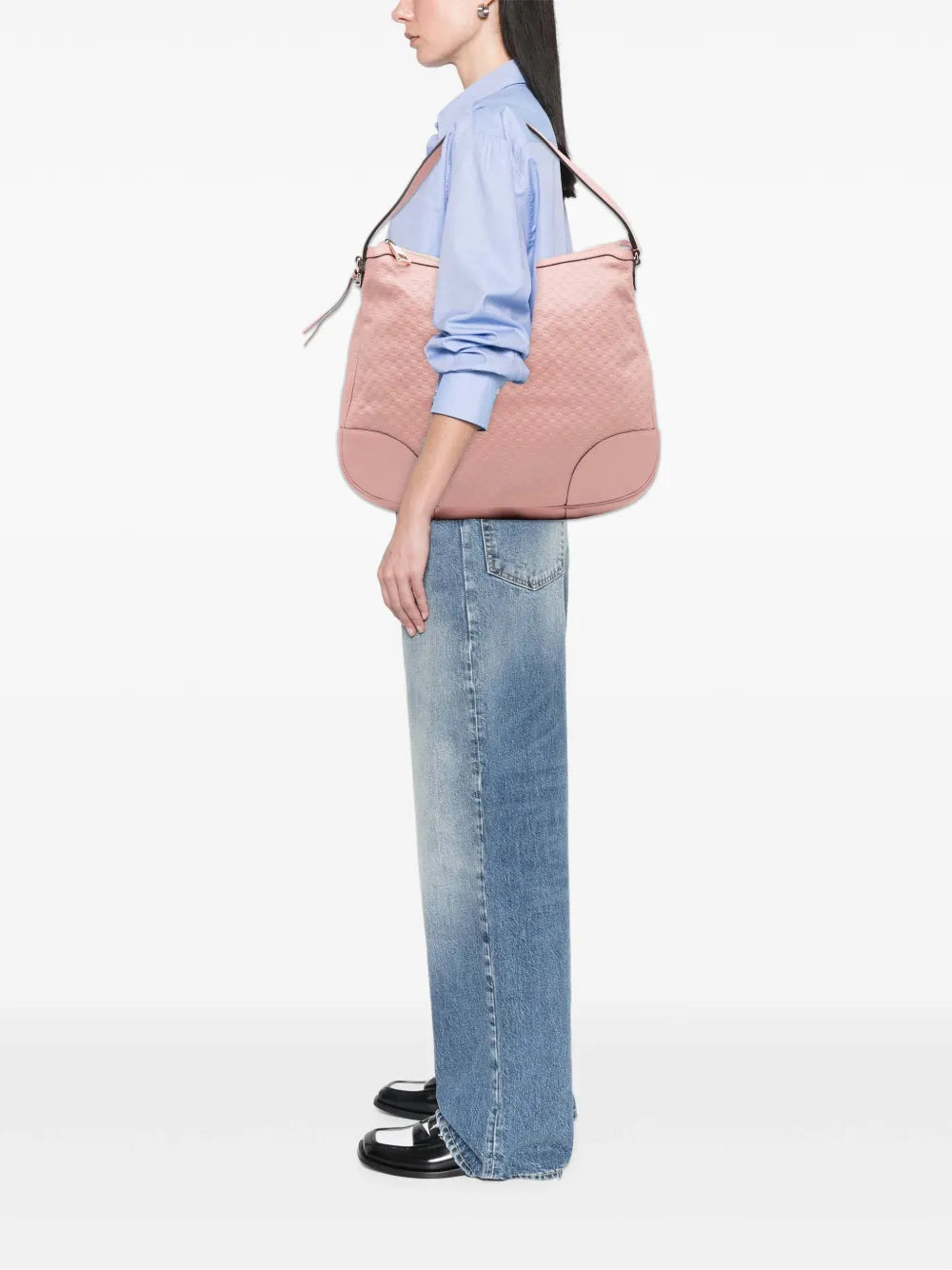 Pre-OwnedGucci Pre-Owned2016-2025 Large Microguccissima Bree shoulder bag