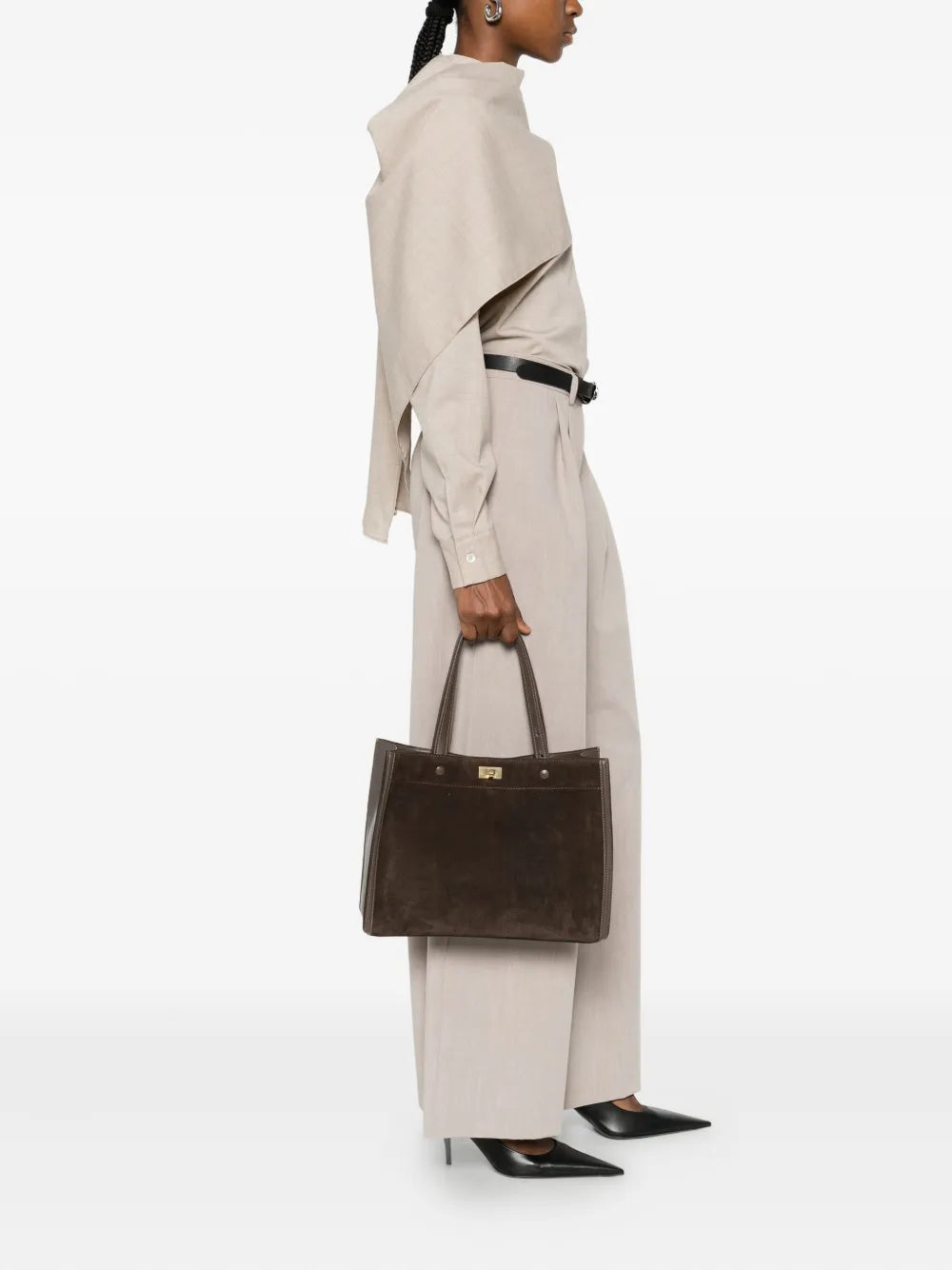 Anya HindmarchMortimer panelled tote bag