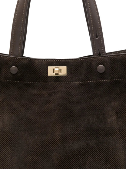 Anya HindmarchMortimer panelled tote bag