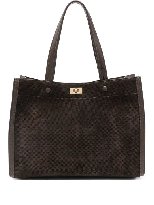Anya HindmarchMortimer panelled tote bag