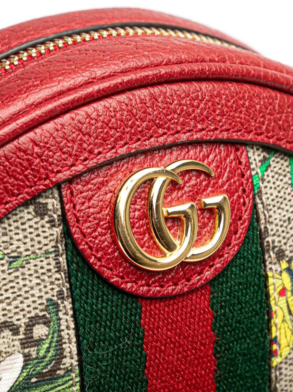 Pre-OwnedGucci Pre-Owned2016-2025 Mini GG Supreme Flora Round Ophidia backpack