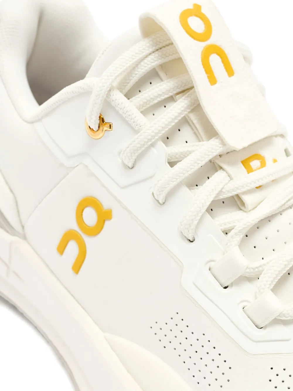On Running Perforated Leather Trainers floriamart.shop