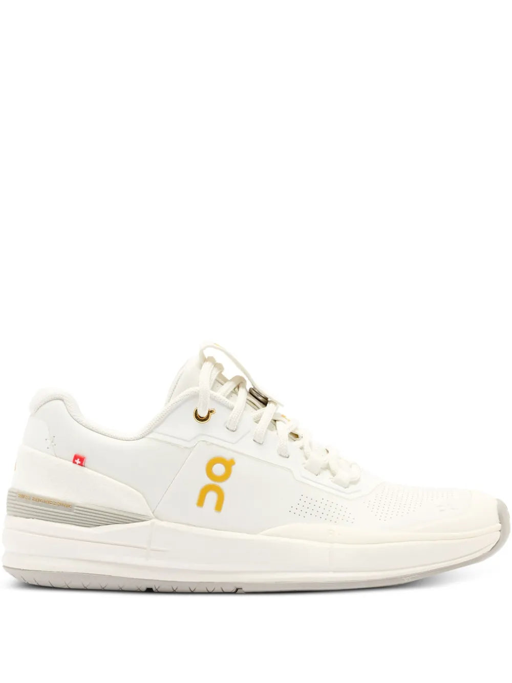 On Running Perforated Leather Trainers floriamart.shop