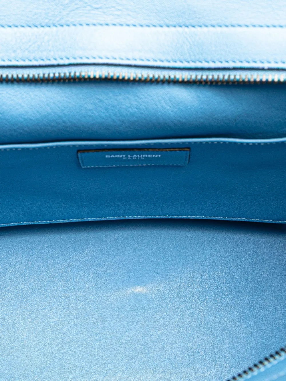 Pre-OwnedSaint Laurent Pre-Owned2015 Small Leather Monogram Cabas satchel