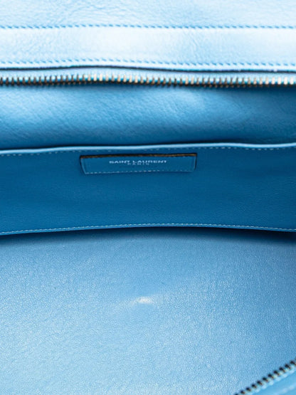 Pre-OwnedSaint Laurent Pre-Owned2015 Small Leather Monogram Cabas satchel