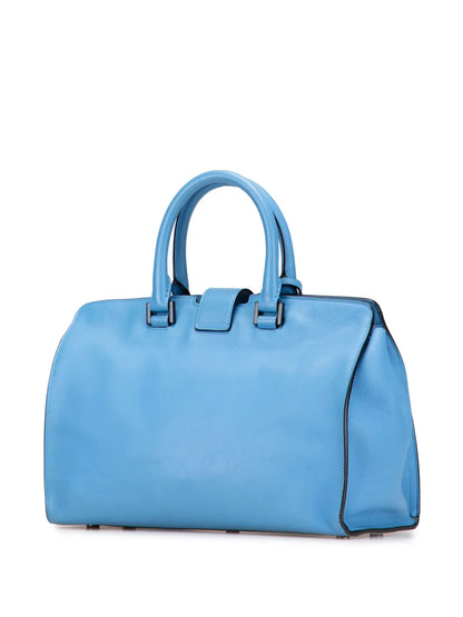 Pre-OwnedSaint Laurent Pre-Owned2015 Small Leather Monogram Cabas satchel