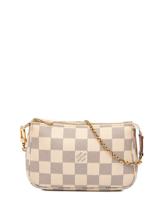 Pre-OwnedLouis Vuitton Pre-Owned2020 Damier Azur Mini Pochette Accessoires handbag