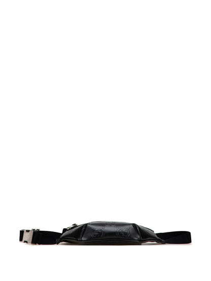 Pre-OwnedGucci Pre-Owned2016-2025 GG Embossed Perforated Leather belt bag