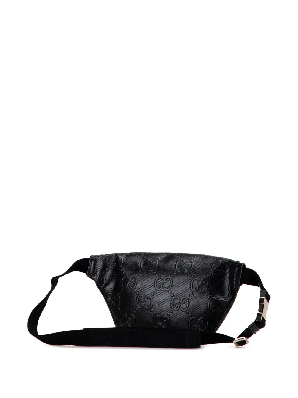 Pre-OwnedGucci Pre-Owned2016-2025 GG Embossed Perforated Leather belt bag
