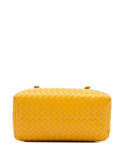 Pre-OwnedBottega Veneta Pre-Owned2012-2025 Mini Nappa Intrecciato Roma satchel