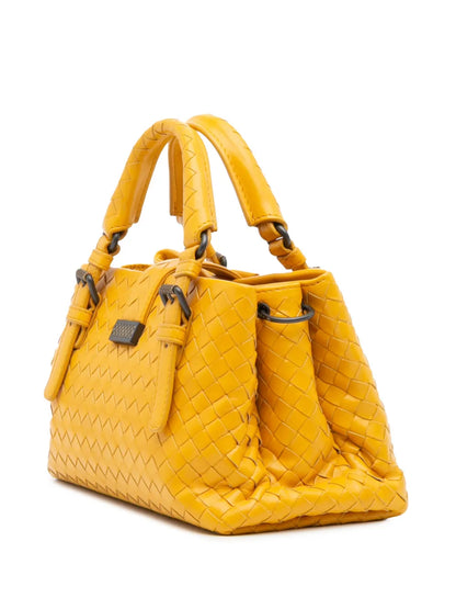 Pre-OwnedBottega Veneta Pre-Owned2012-2025 Mini Nappa Intrecciato Roma satchel