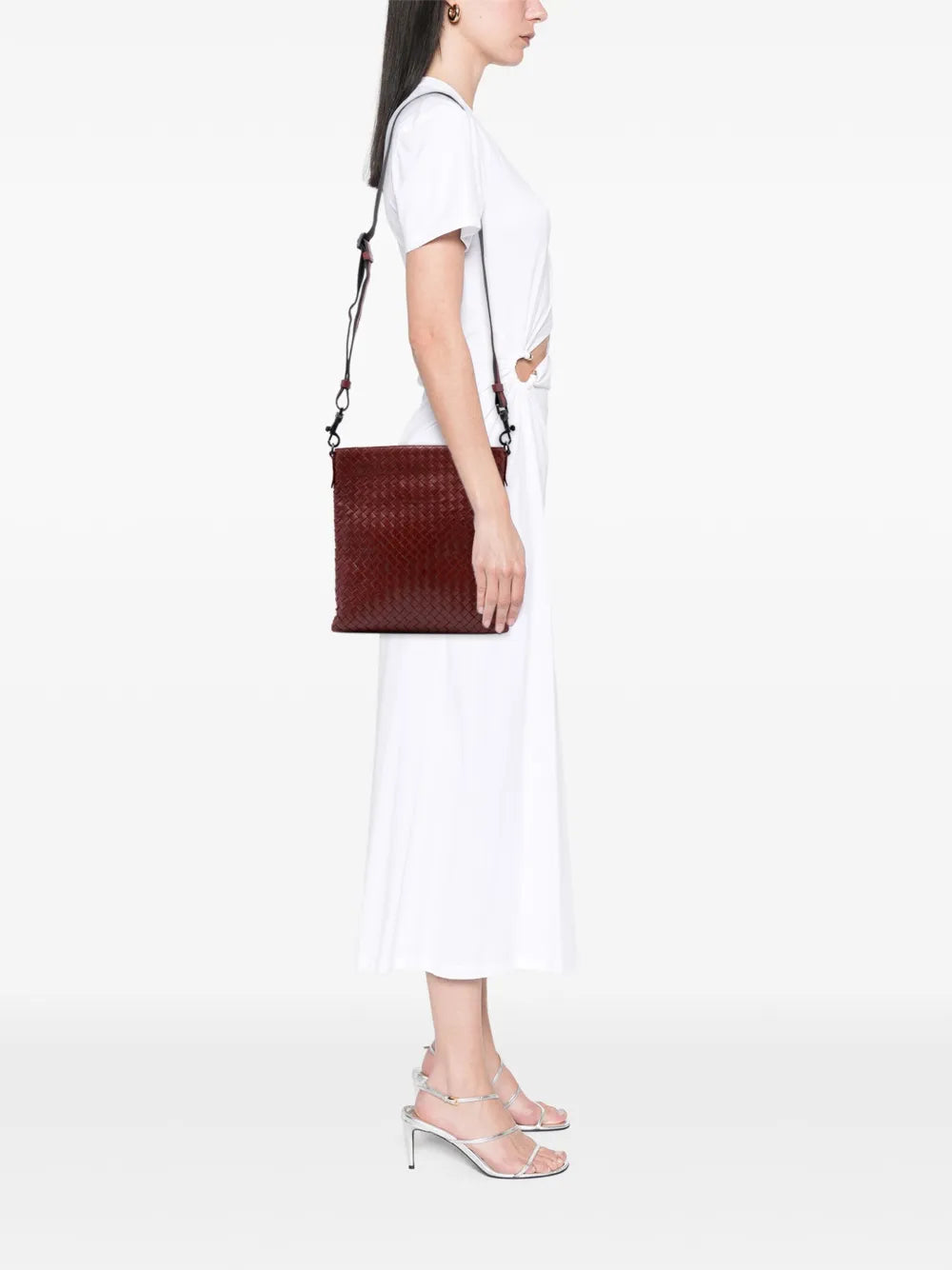 Pre-OwnedBottega Veneta Pre-Owned2012-2025 Nappa Intrecciato crossbody bag