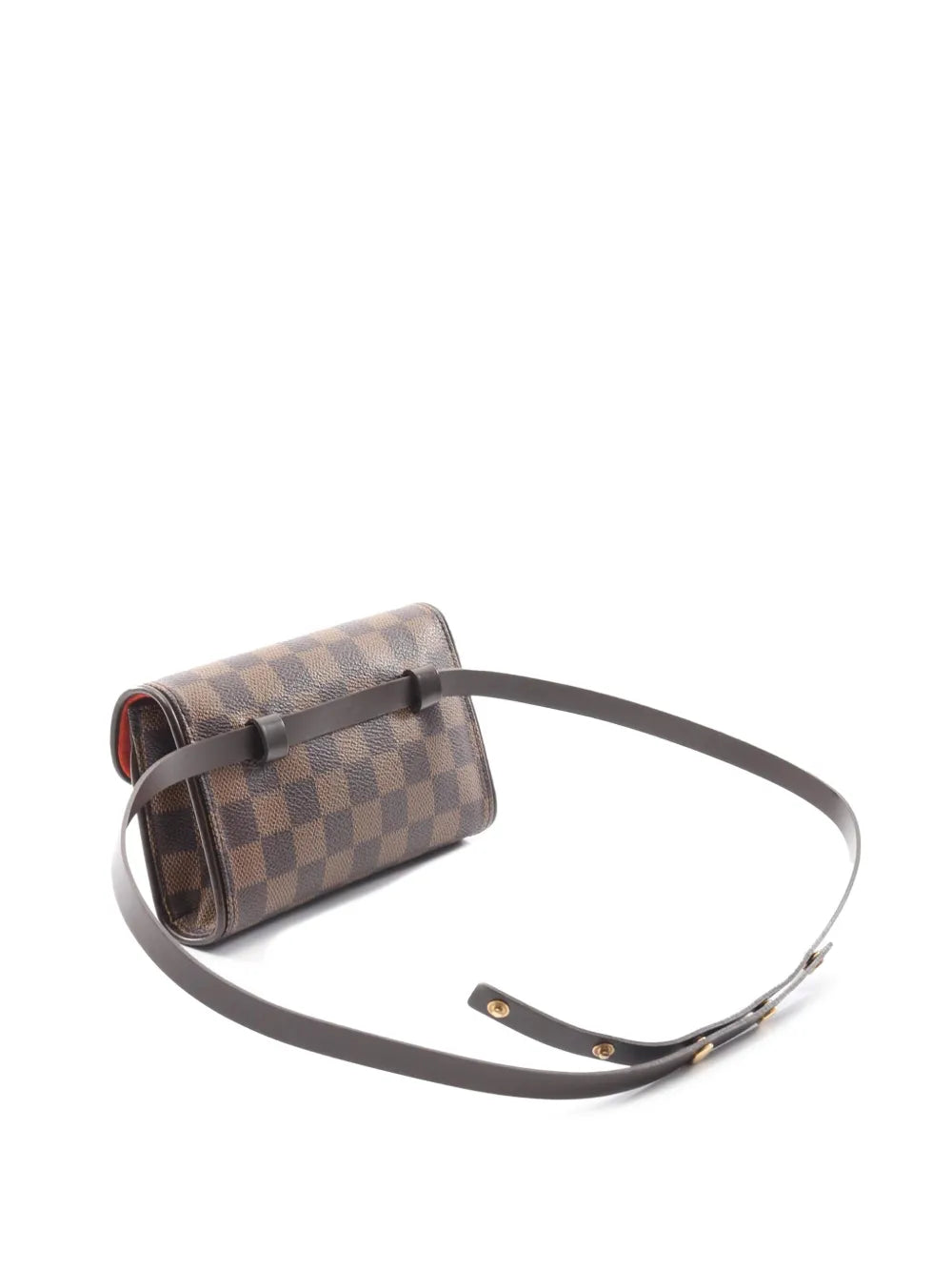 Pre-OwnedLouis Vuitton Pre-Owned2001 Damier Ebene Florentine Pochette belt bag