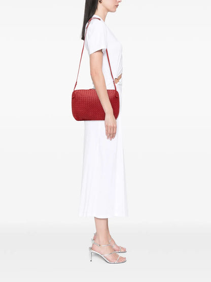 Pre-OwnedBottega Veneta Pre-Owned2012-2025 Large Nappa Intrecciato Nodini crossbody bag
