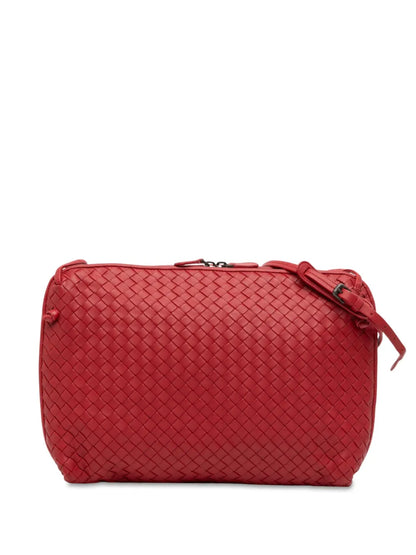 Pre-OwnedBottega Veneta Pre-Owned2012-2025 Large Nappa Intrecciato Nodini crossbody bag