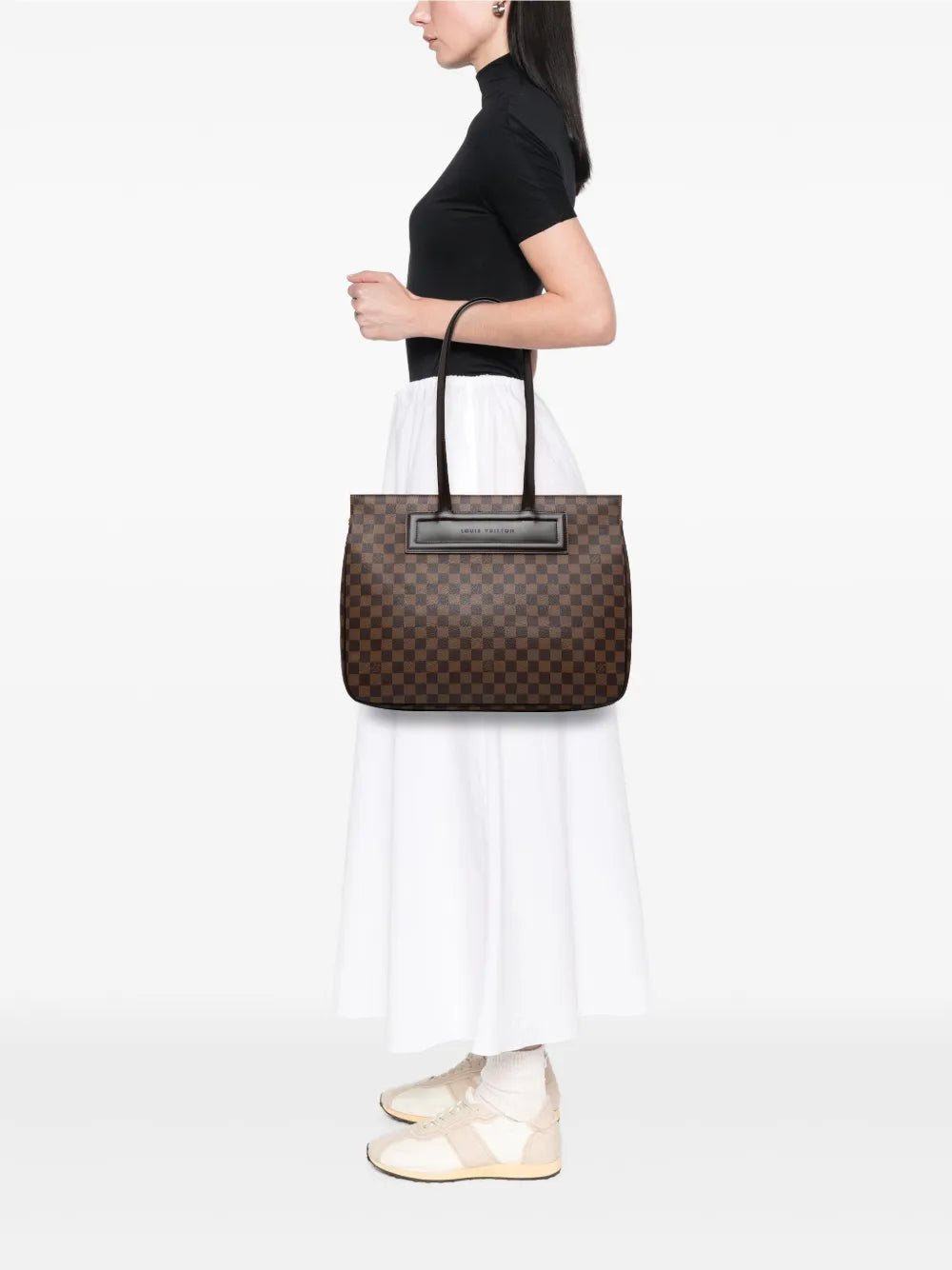 Pre-OwnedLouis Vuitton Pre-Owned1999 Damier Ebene Parioli GM tote bag