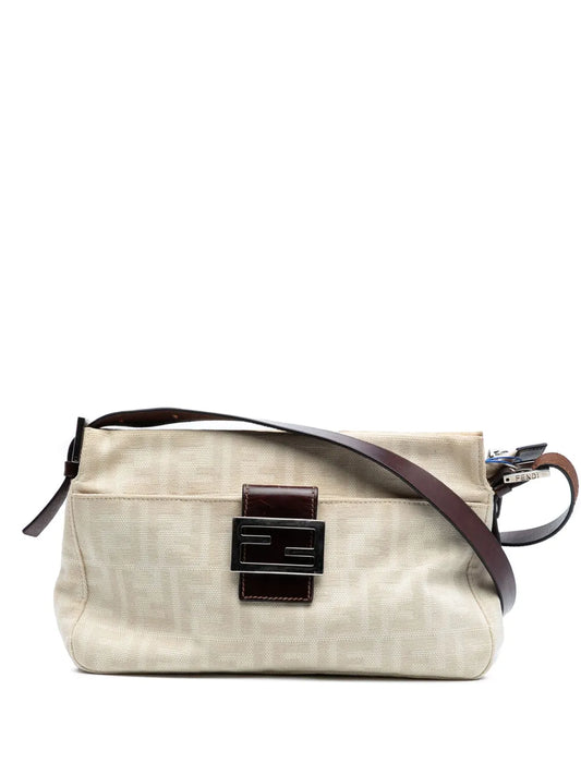 Pre-OwnedFendi Pre-Owned20th Century Zucca Canvas shoulder bag