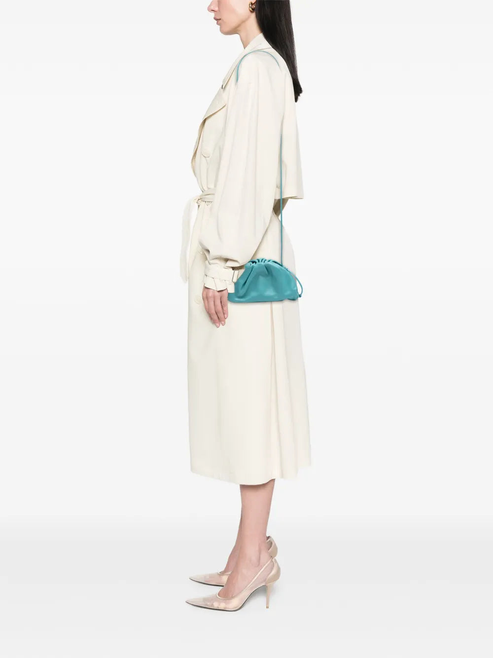 Pre-OwnedBottega Veneta Pre-Owned2012-2025 Lambskin The Mini Pouch crossbody bag