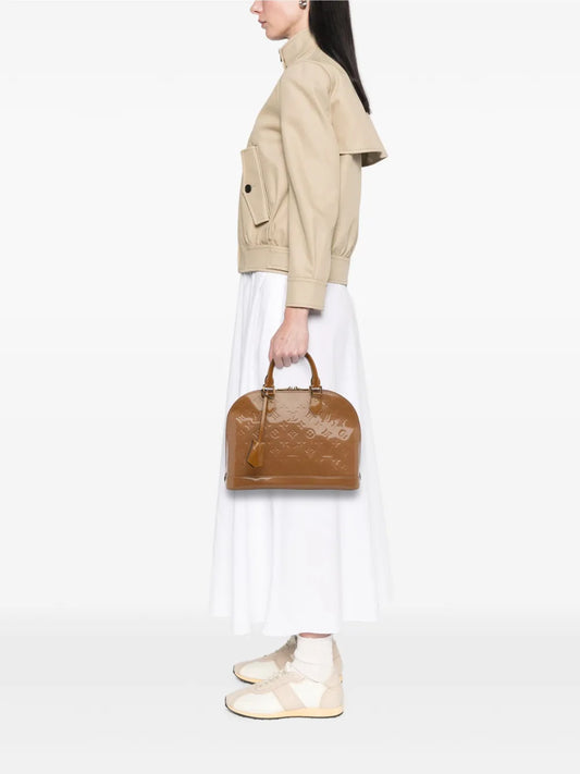 Pre-OwnedLouis Vuitton Pre-Owned2012 Monogram Vernis Alma PM handbag