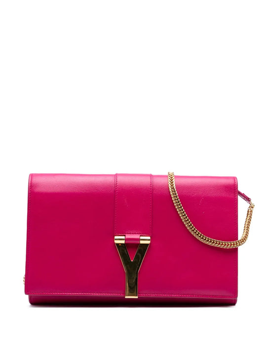 Pre-OwnedSaint Laurent Pre-Owned2015 Leather Chyc Ligne Wallet on Chain crossbody bag floriamart.shop