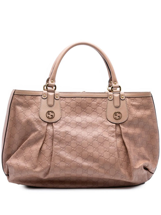 Pre-OwnedGucci Pre-Owned2016-2025 Large Guccissima Scarlett tote bag floriamart.shop
