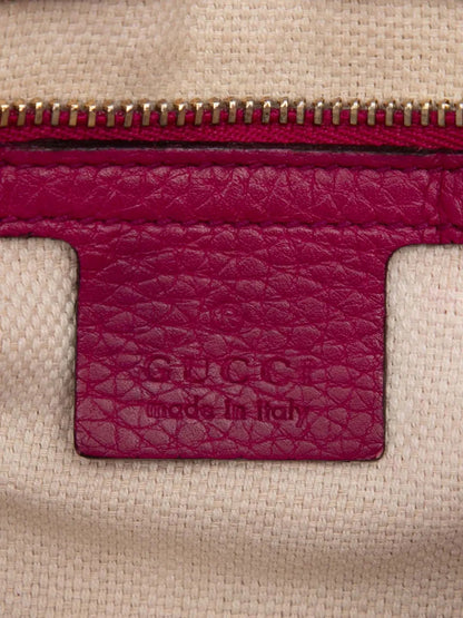 Pre-OwnedGucci Pre-Owned2000-2015 Medium Leather Soho Chain Flap crossbody bag