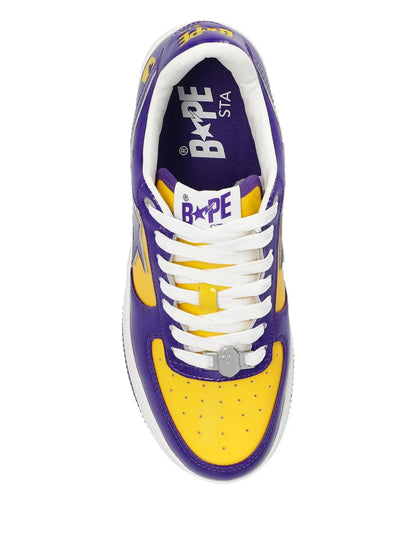 A Bathing Ape?Bape Sta Panelled Sneakers Floriamart