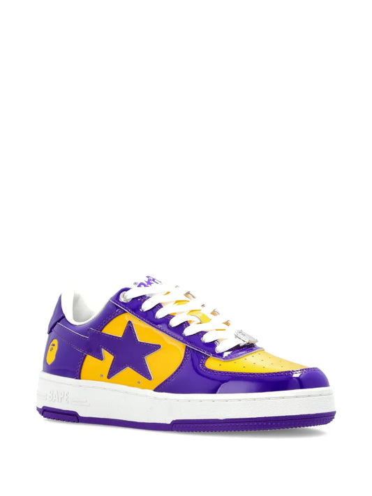 A Bathing Ape?Bape Sta Panelled Sneakers Floriamart