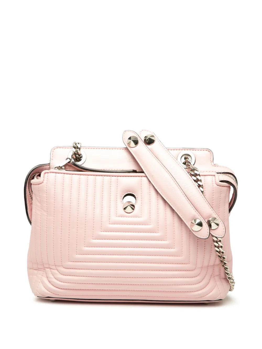 Pre-OwnedFendi Pre-Owned2010-2025 Small Lambskin DotCom Click shoulder bag
