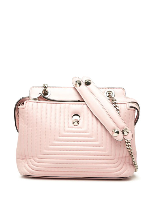 Pre-OwnedFendi Pre-Owned2010-2025 Small Lambskin DotCom Click shoulder bag