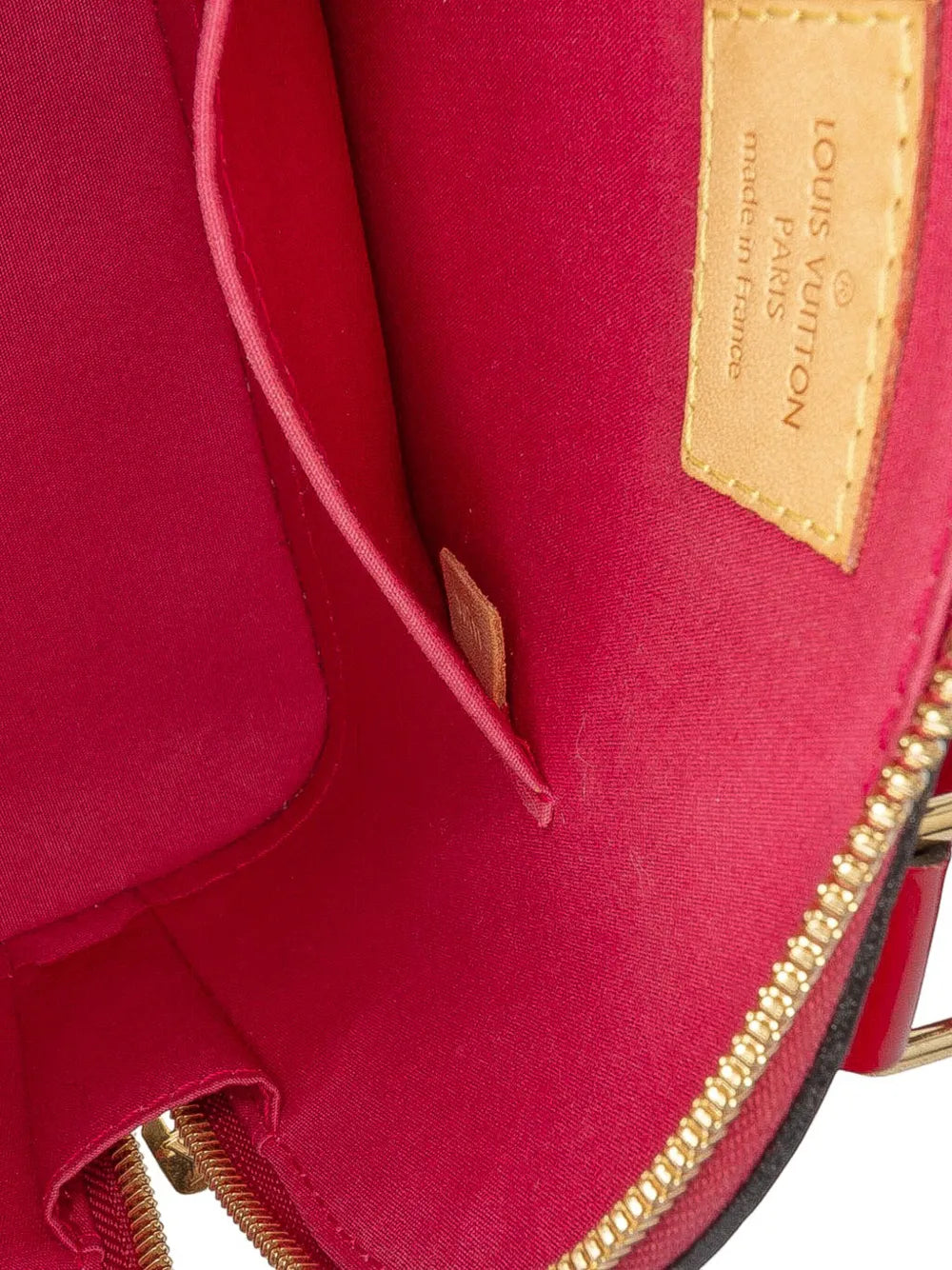 Pre-OwnedLouis Vuitton Pre-Owned2014 Monogram Vernis Alma BB satchel