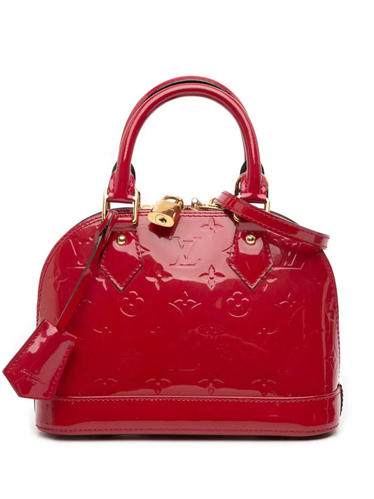 Pre-OwnedLouis Vuitton Pre-Owned2014 Monogram Vernis Alma BB satchel