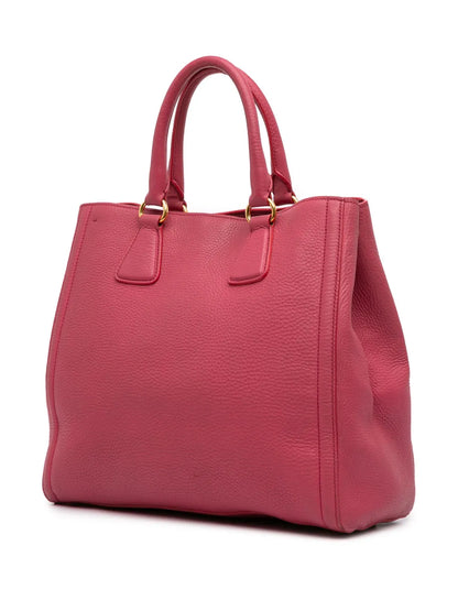 Pre-OwnedPrada Pre-Owned2010-2025 Vitello Daino Open Convertible Tote satchel