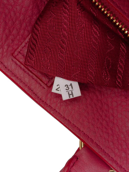 Pre-OwnedPrada Pre-Owned2010-2025 Vitello Daino Open Convertible Tote satchel