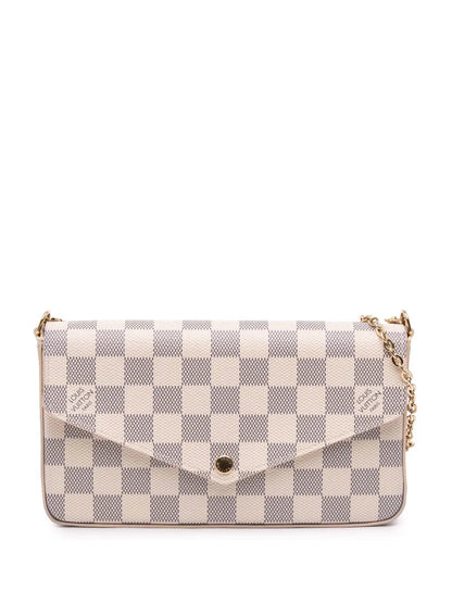 Pre-OwnedLouis Vuitton Pre-Owned2021-2025 Damier Azur Pochette Felicie crossbody bag