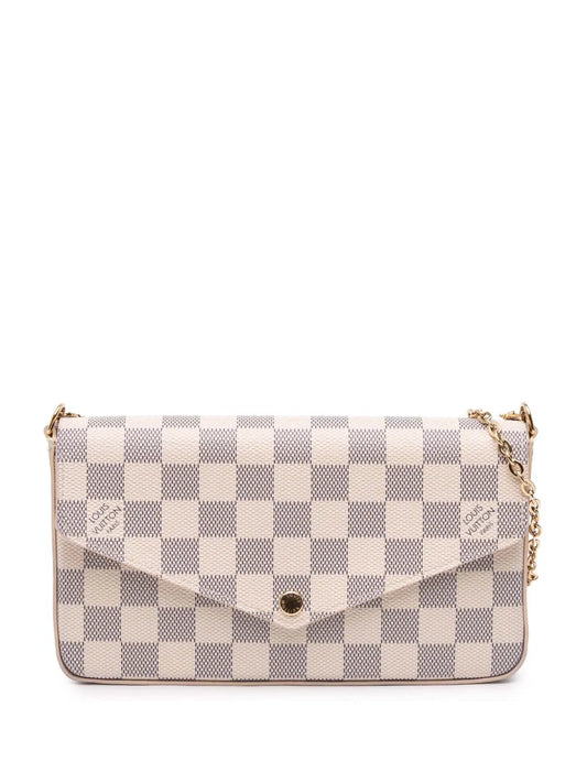 Pre-OwnedLouis Vuitton Pre-Owned2021-2025 Damier Azur Pochette Felicie crossbody bag