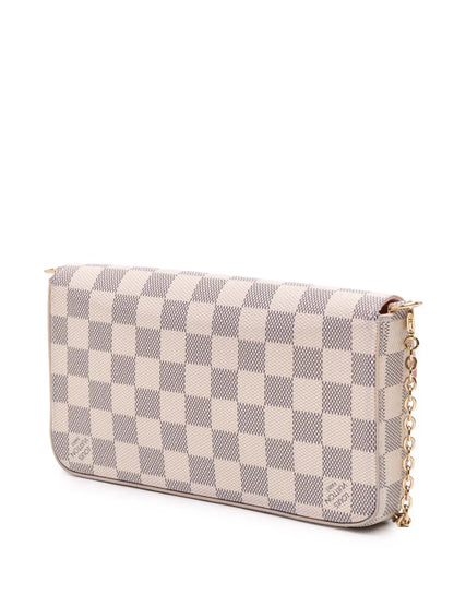 Pre-OwnedLouis Vuitton Pre-Owned2021-2025 Damier Azur Pochette Felicie crossbody bag