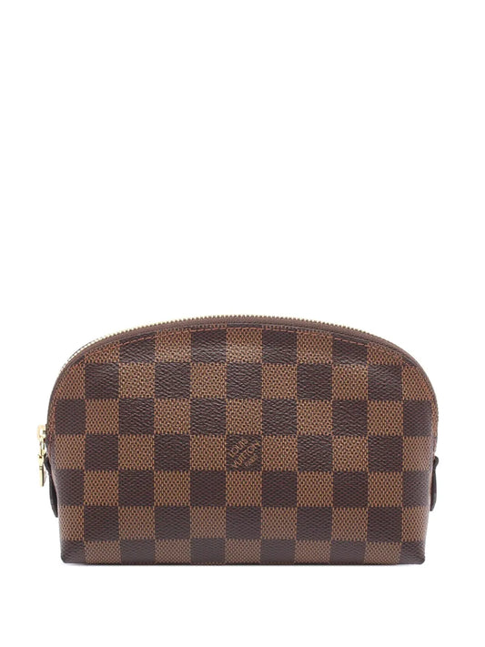 Pre-OwnedLouis Vuitton Pre-Owned2019 Damier Ebene Cosmetic Pouch clutch bag floriamart.shop
